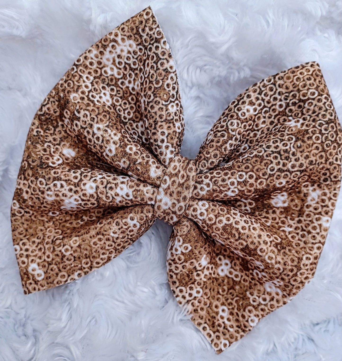 gold faux sequin Print