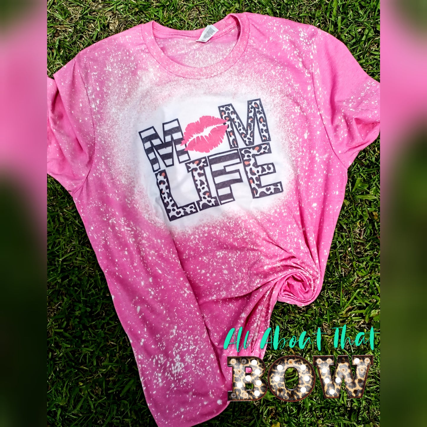 Momlife Bleached Tee