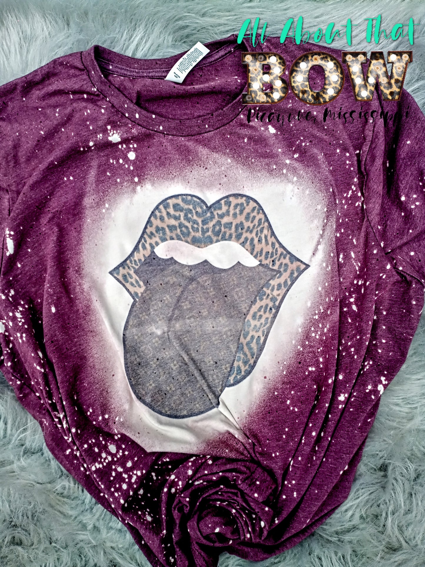 Cheetah Tongue Bleached Tee