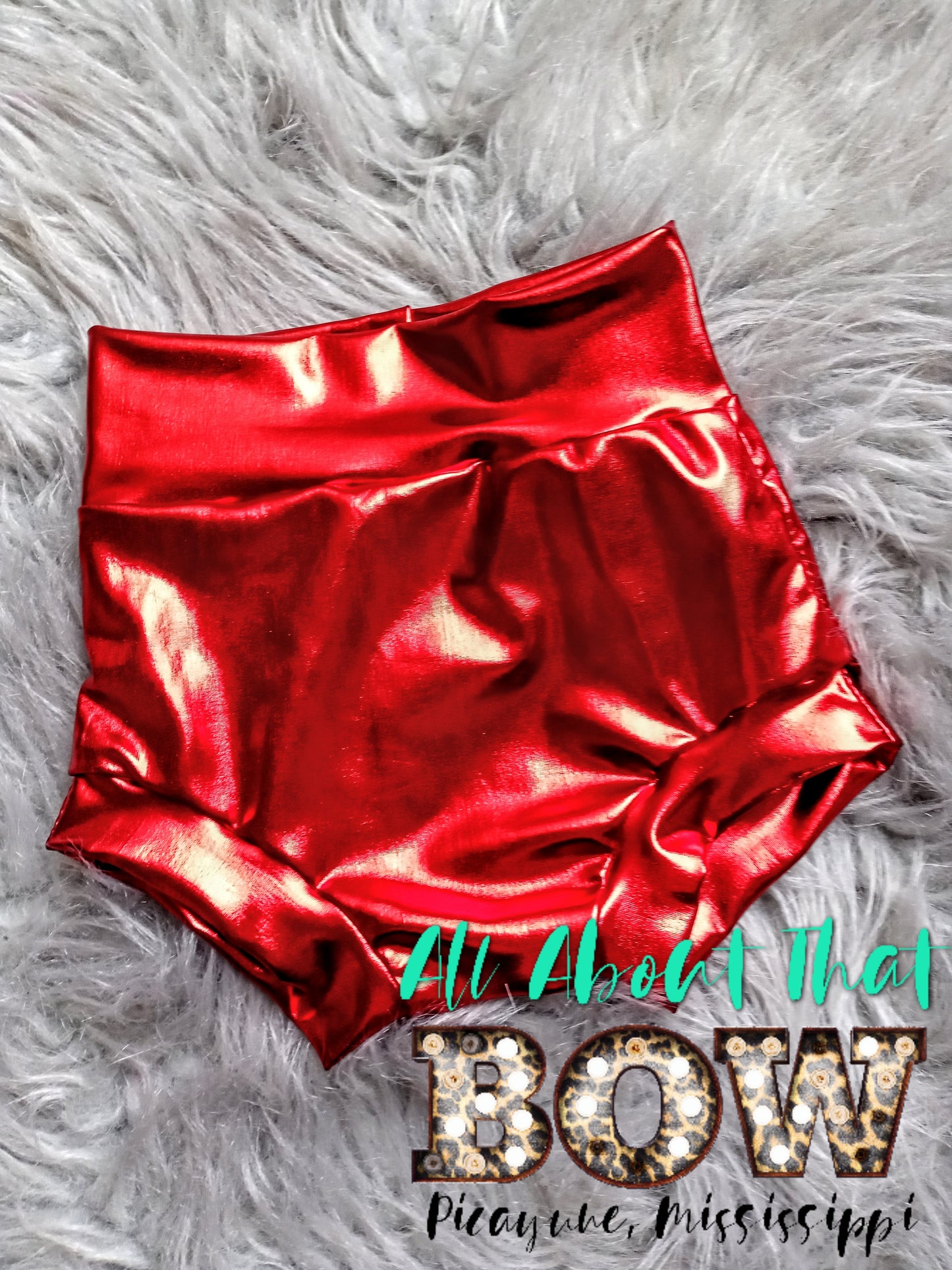 Red Leather Bummies or Bells