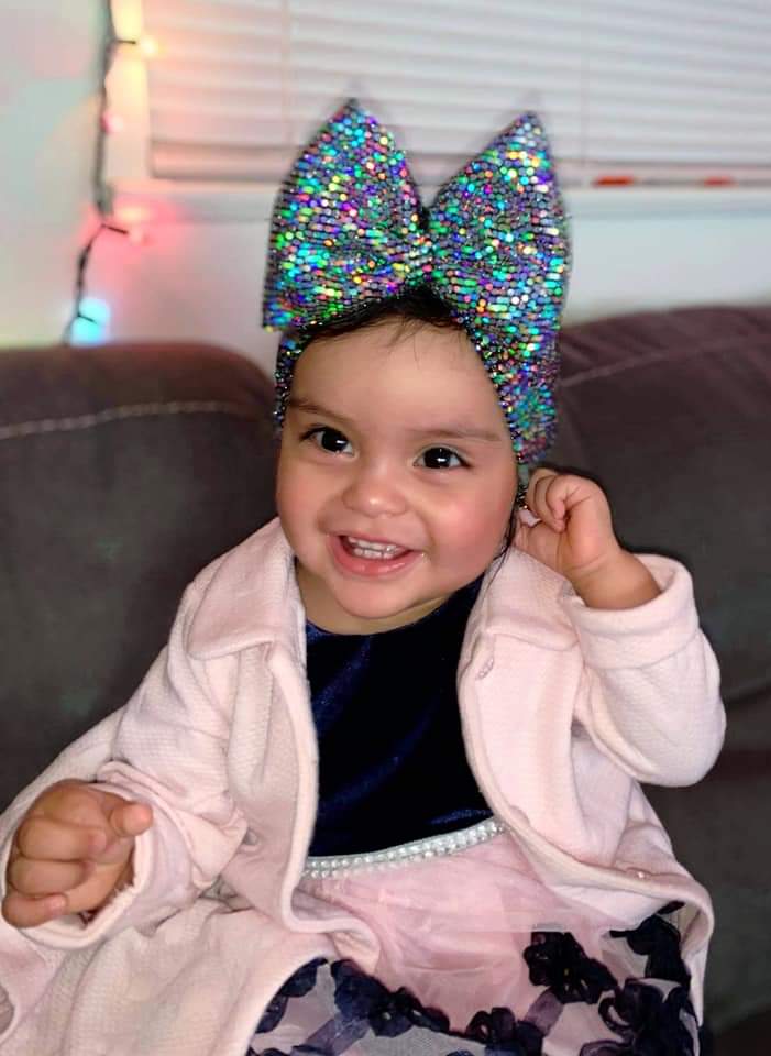 Sequin Bow