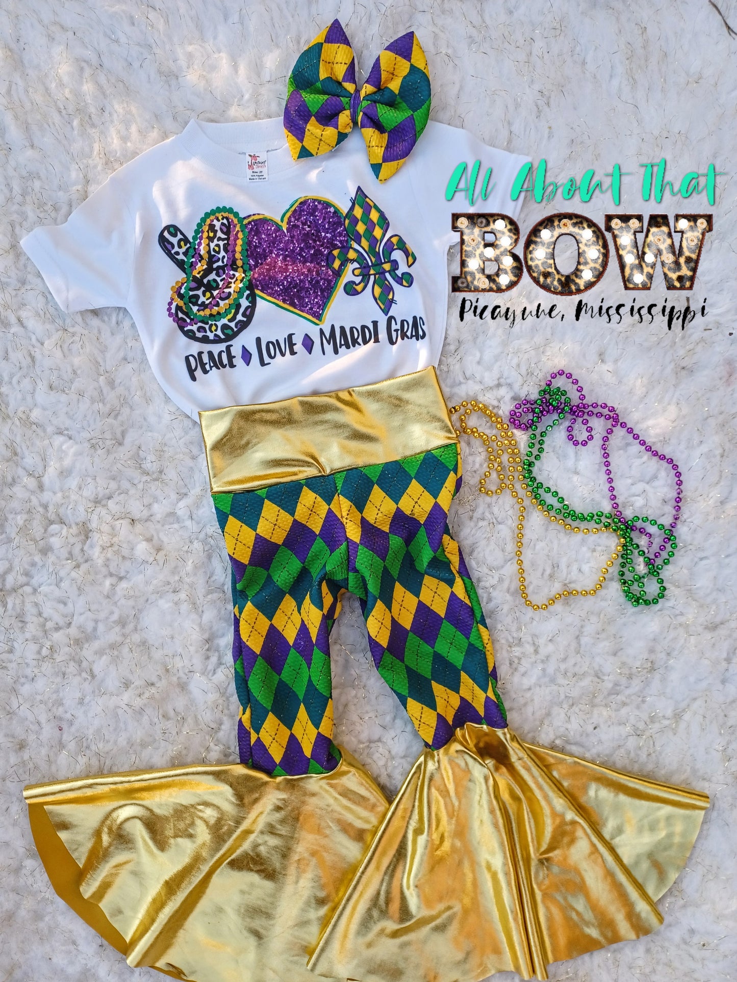 Mardi Gras Bell Bottom Full Set