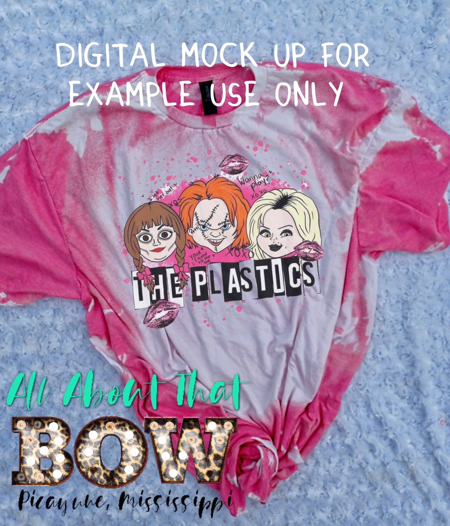 The Plastics Bleached Tee