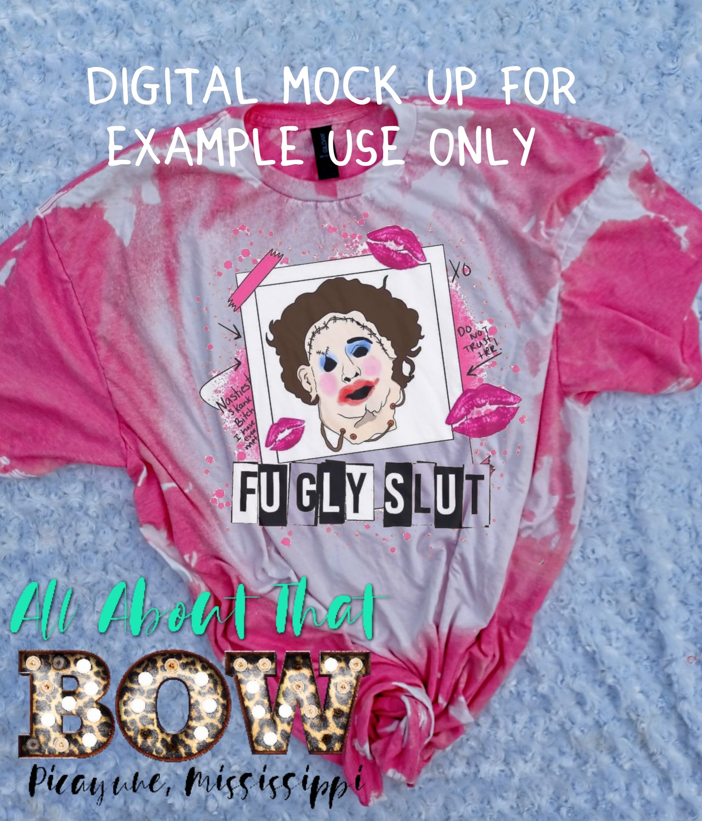 Fugly Slut Bleached Tee