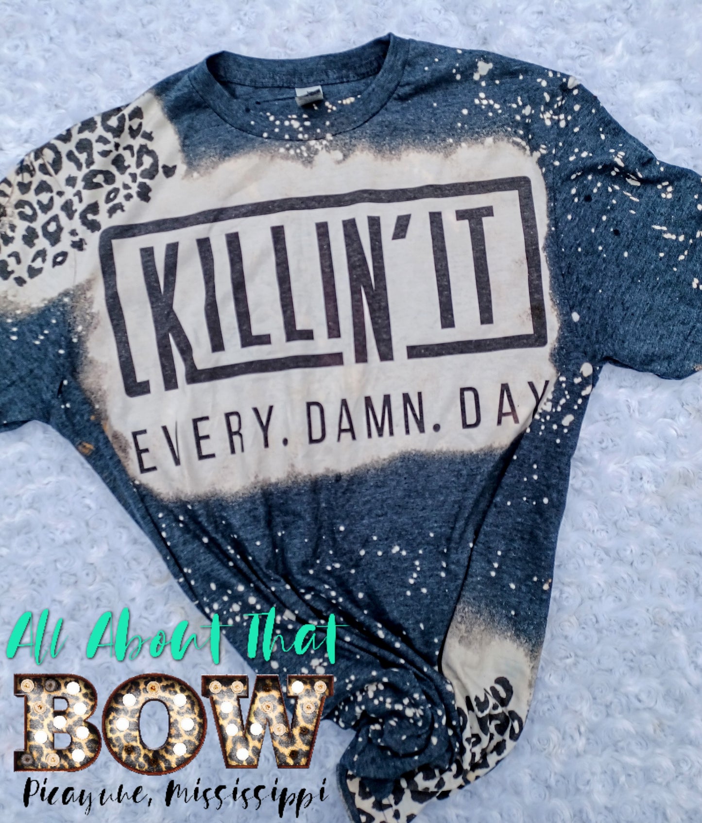 killin it Bleached Tee