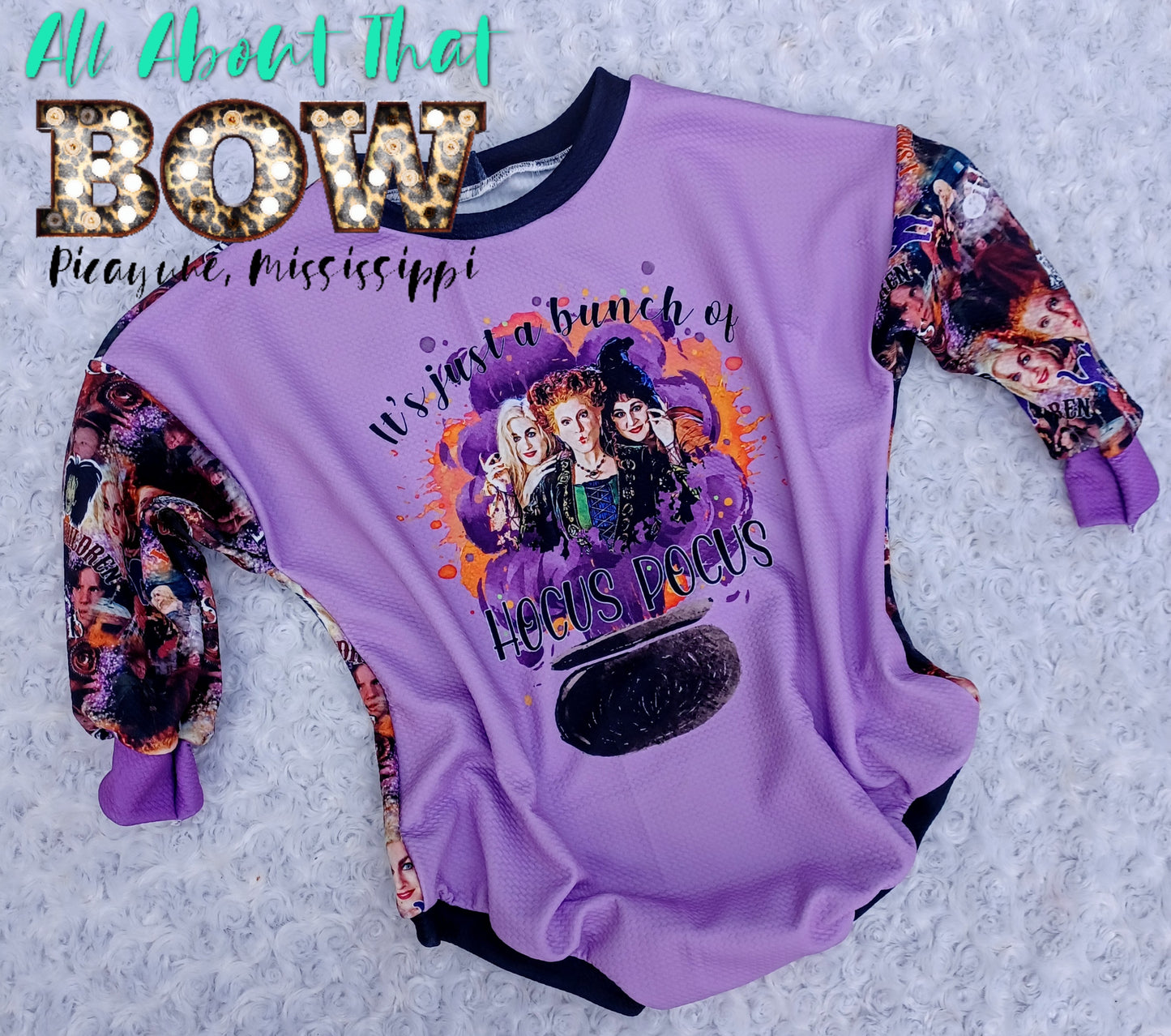Hocus Pocus sweater Romper