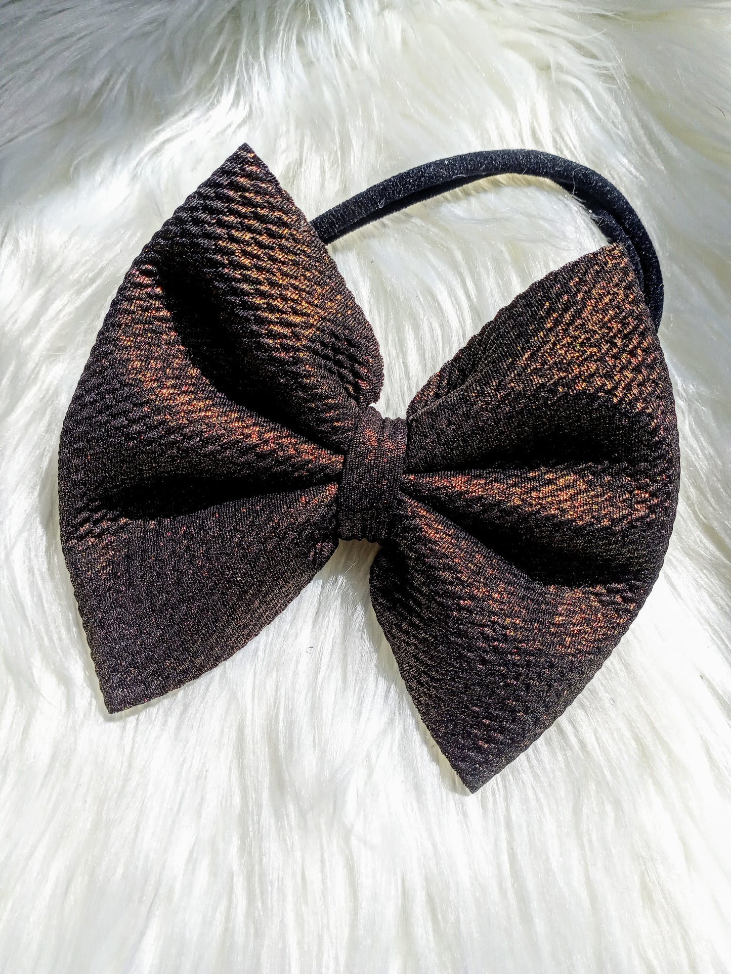 Shimmer Brown Solid Print