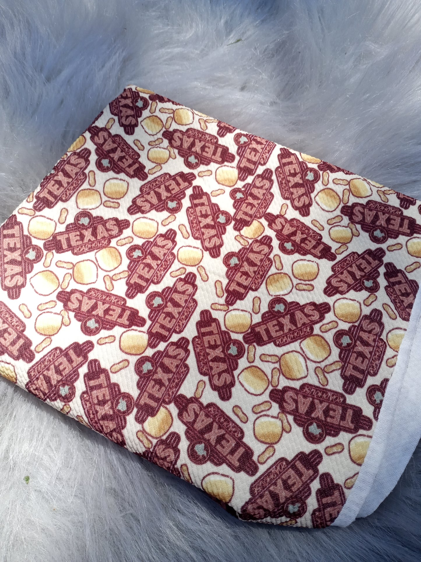 Texas Roadhouse Print Bow