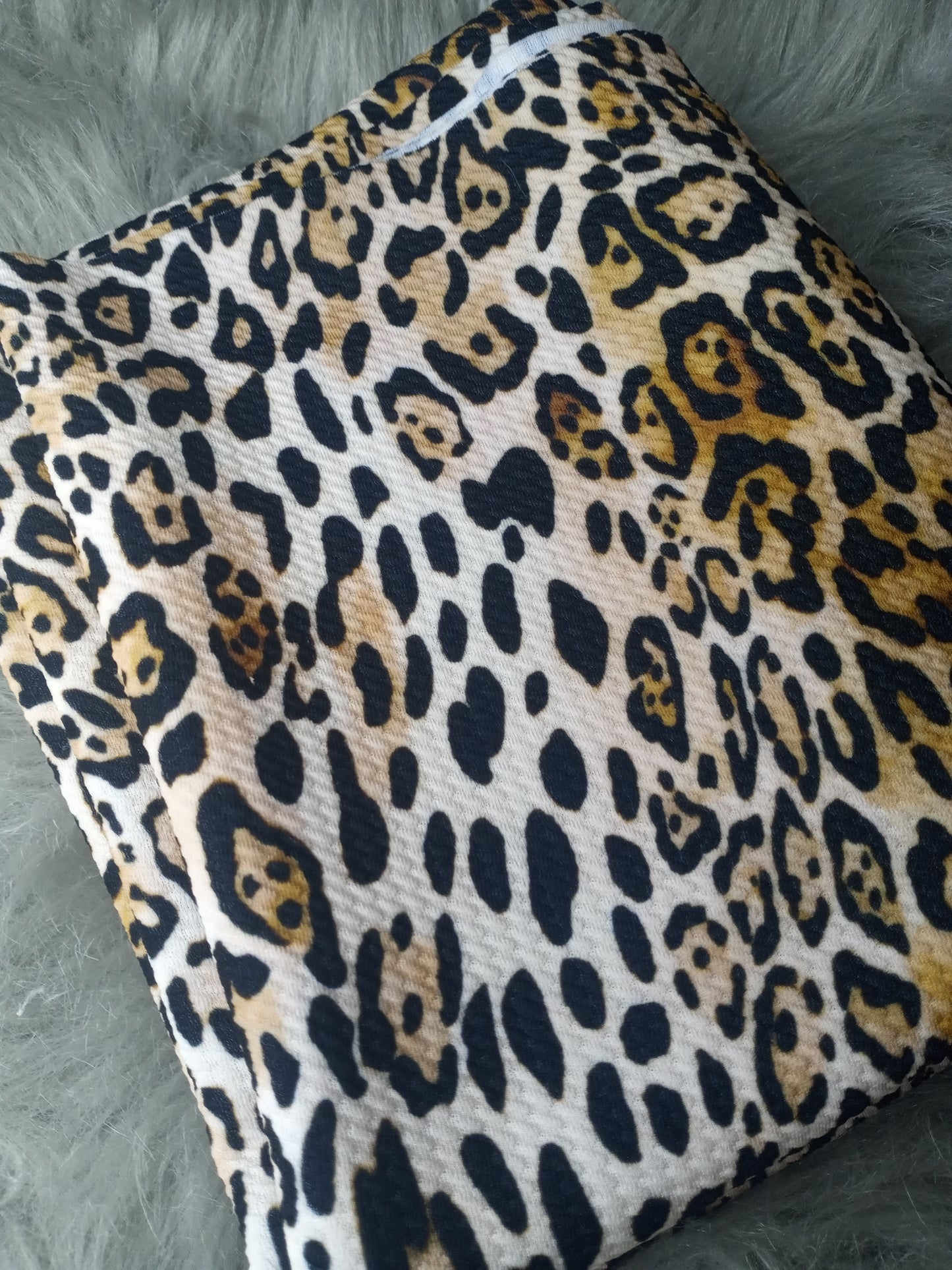 Leopard Print Bow