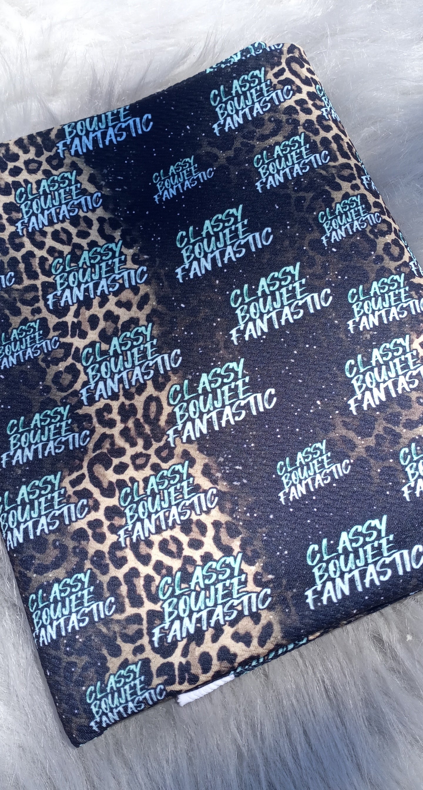 Classy Boujee Fantastic Print Bow