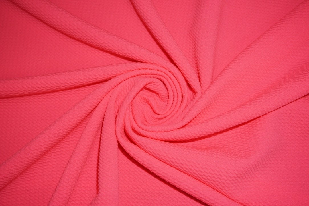 Neon Pink Solid Print