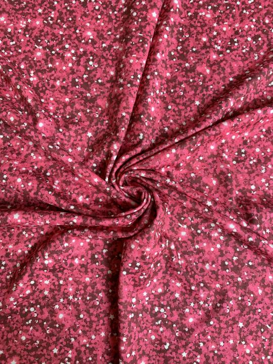 Hot Pink Glitter Print
