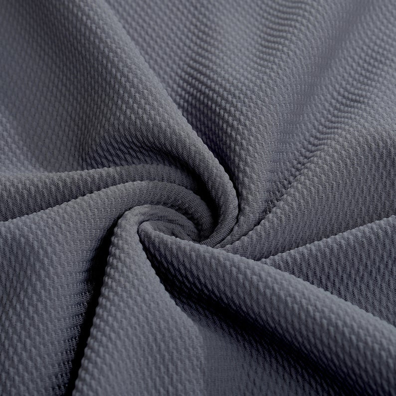 Grey Solid Print