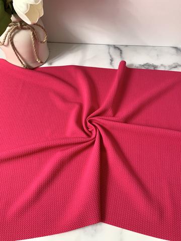 Hot Pink Solid Print