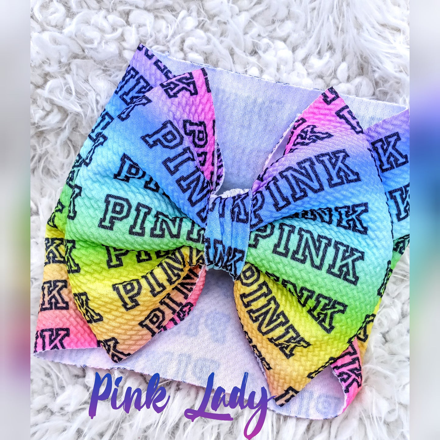 Pink Ladies 5" Bullet Bow