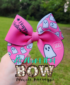 Pink Ghost Bow