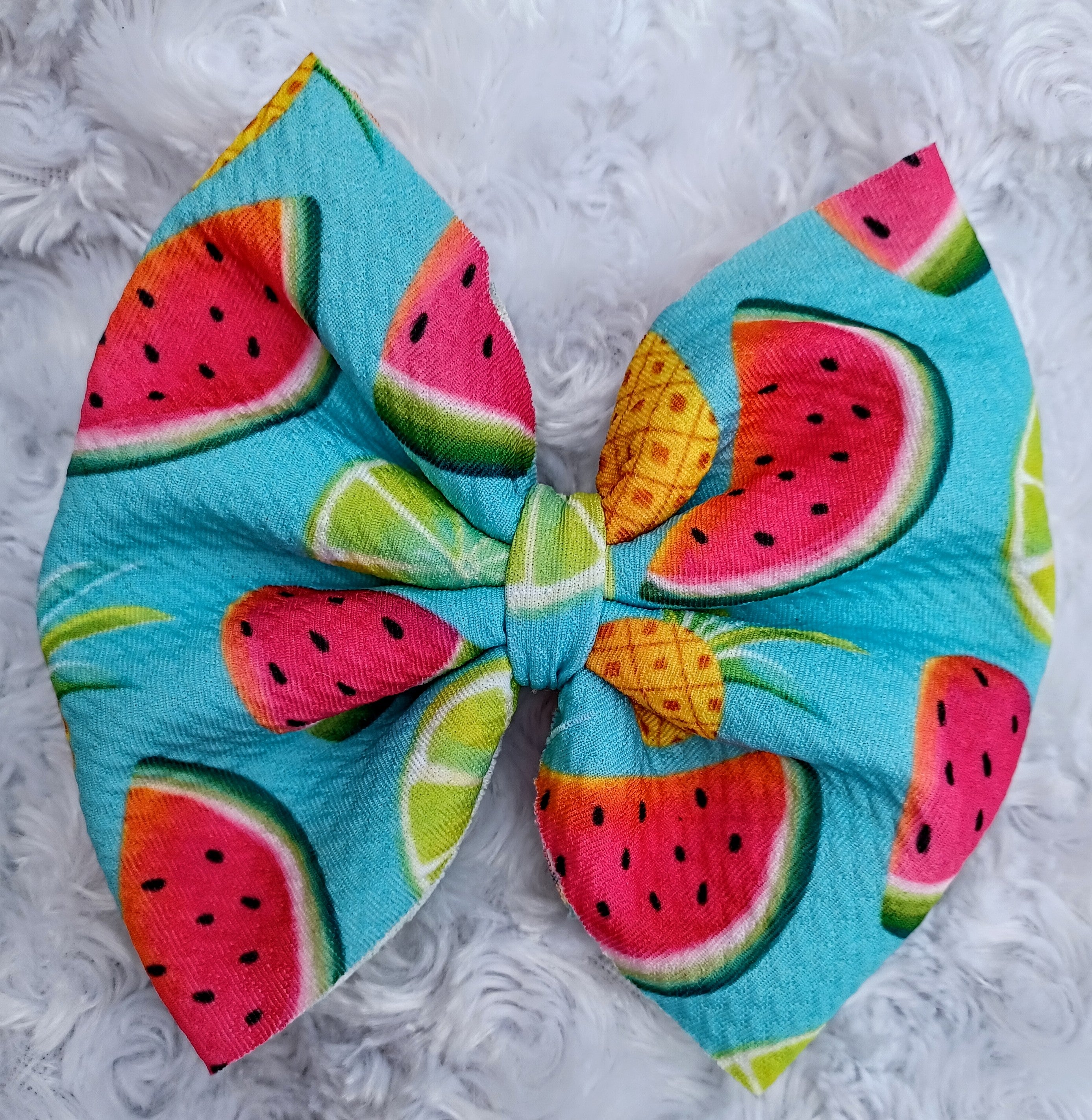 Tooty Fuity Print Bow