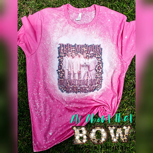 Backstreet Boys Bleached Tee