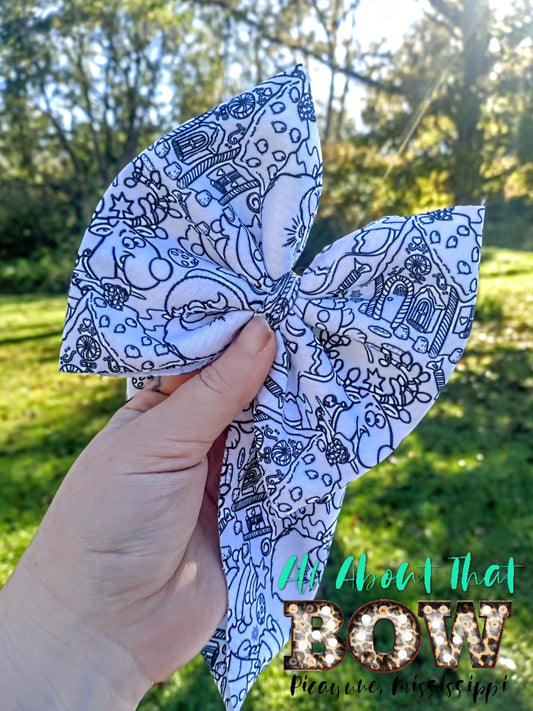 Color Me Bow Print