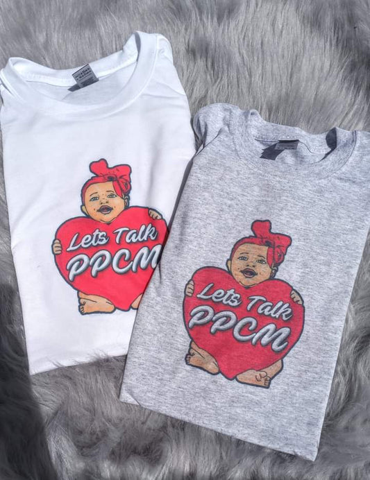 Lets Talk PPCM Awareness Shirt