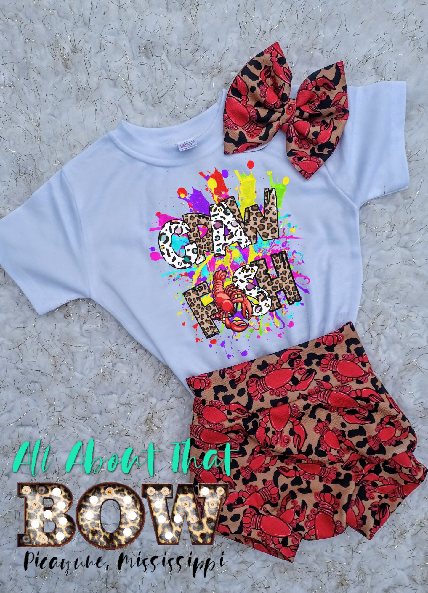 Cheetah Crawfish Print