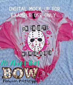 This Mask is all that fits me right now Bleached Tee