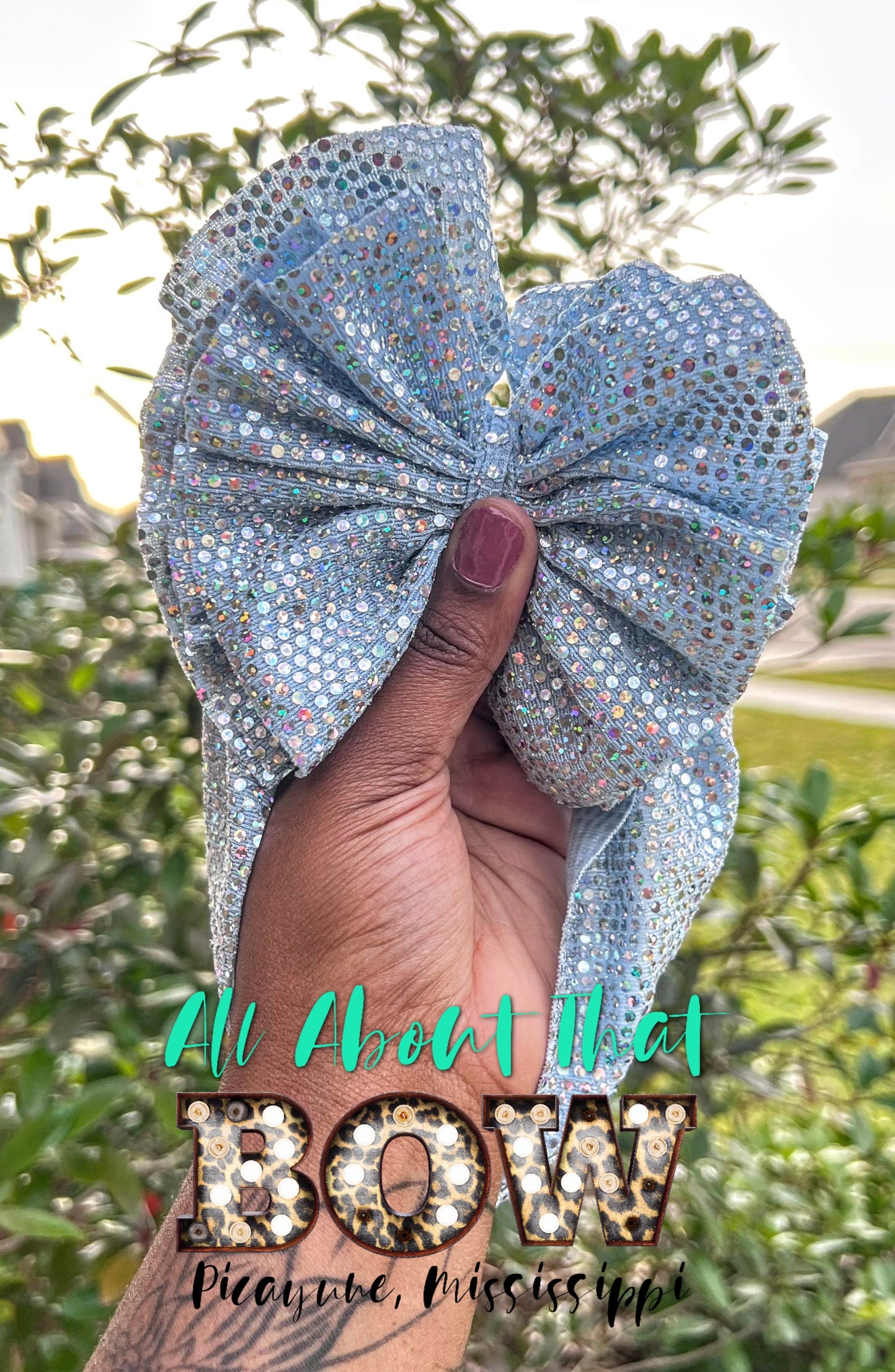 Sequin Bad & Boujee Bows