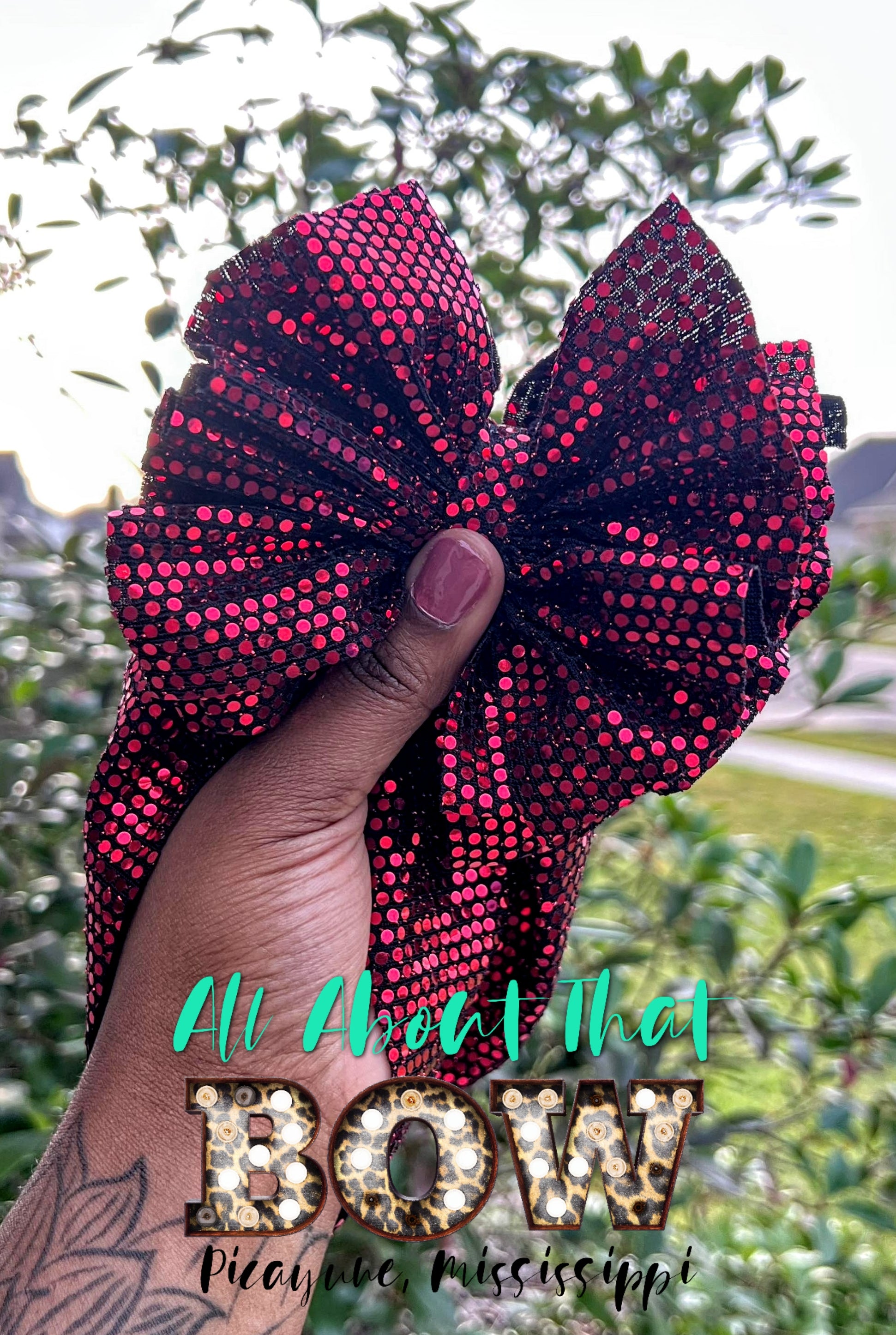 Sequin Bad & Boujee Bows