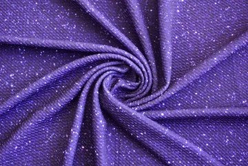 Purple Glitter Print