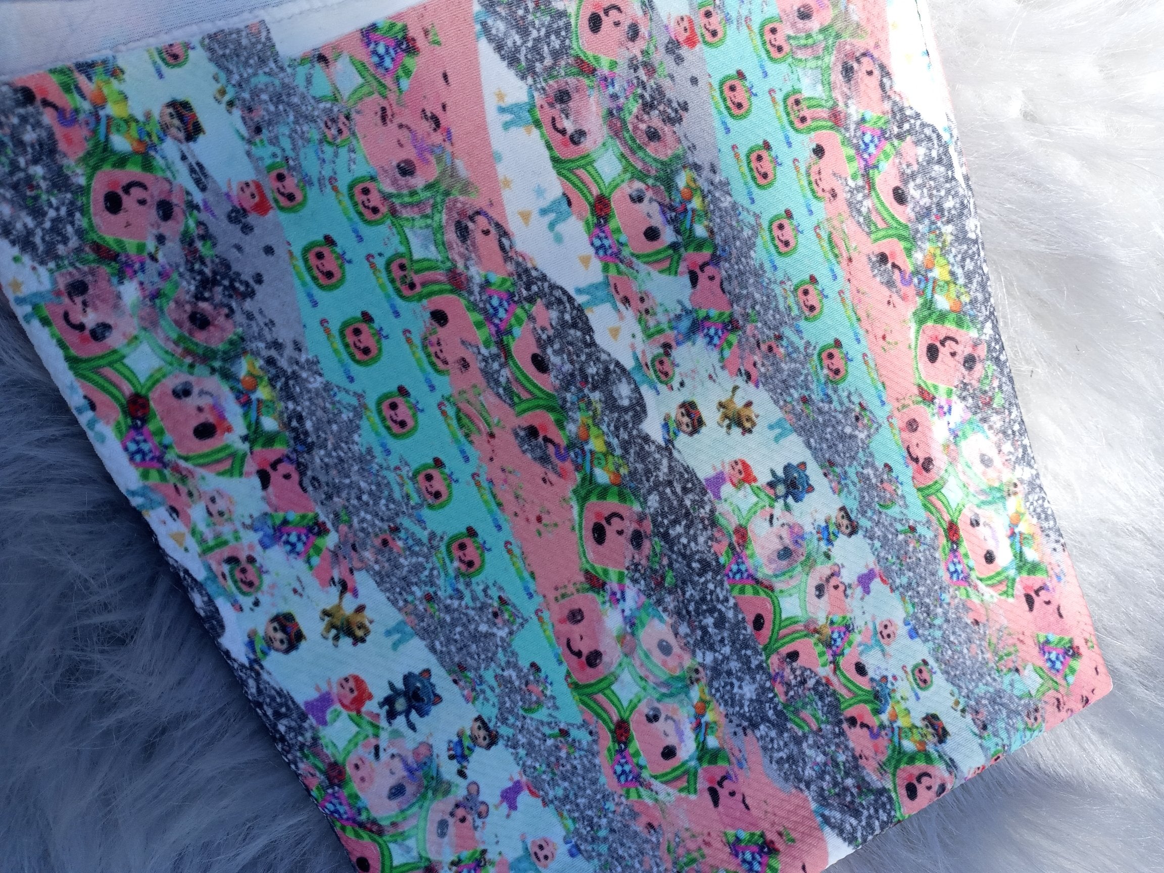 Coco Brushstroke Print Bow