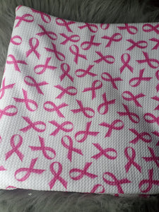 Breast Cancer Awareness Print Bow