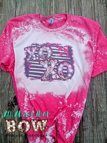 XoXo Bleached Tee