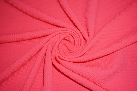 Neon Pink Solid Print