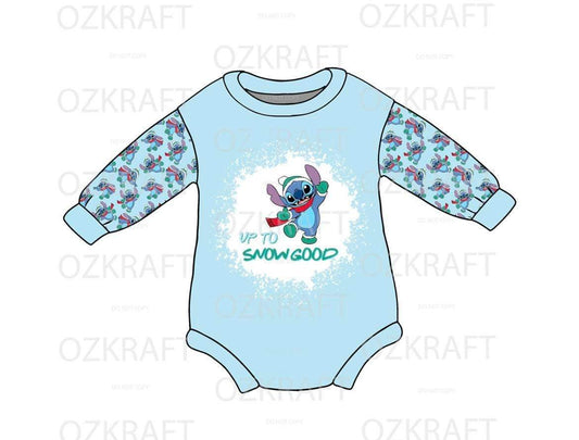 Up to snow good sweater Romper